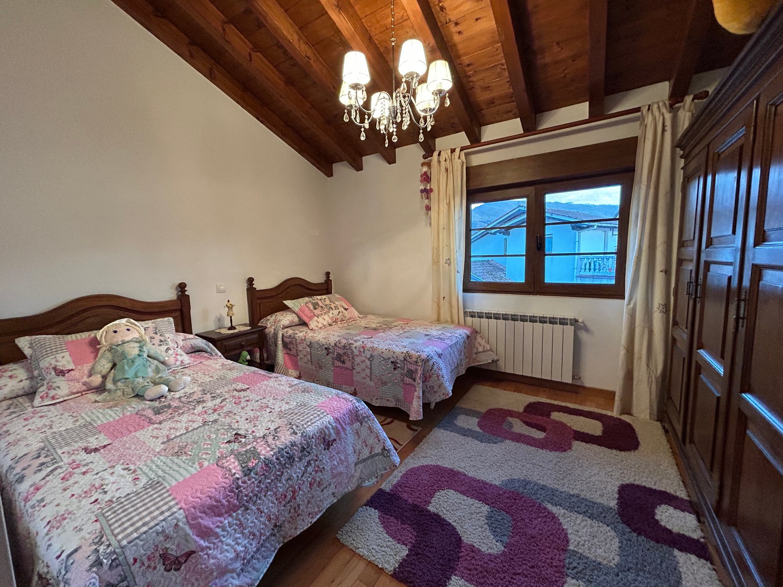 Habitación 2 con cama de matrimonio